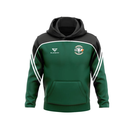 Monaghan CSC Hoodie Momentum Black/Green - Adults