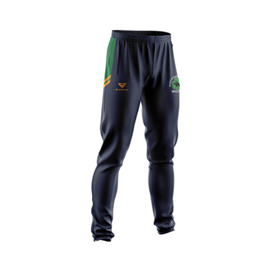 Mounted Games Association Ireland Skinny Pants Momentum Green Gold - Adults