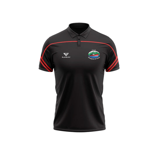 Dingle LGFA Polo Momentum Black - Kids