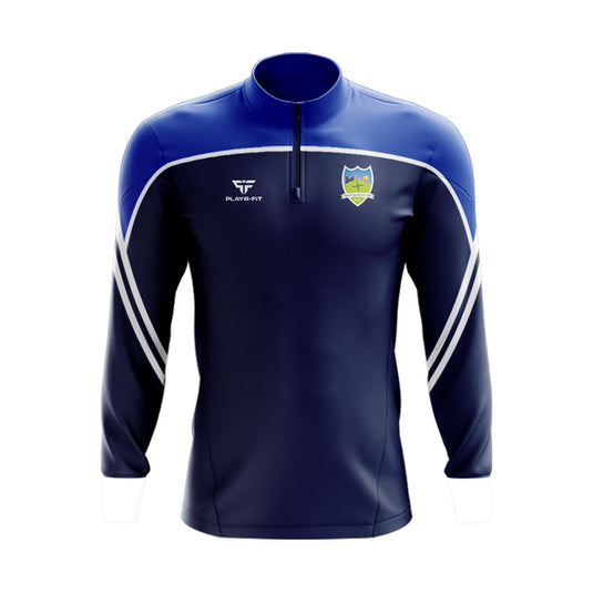 Roche Emmets CLG Midlayer (1/4 Zip) Momentum Navy/Blue/White - Adults