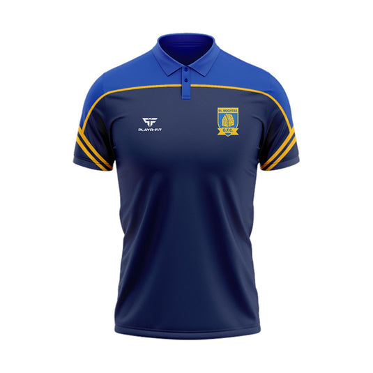 St Mochtas GFC Polo Momentum (Navy/Blue/Yellow) - Adults