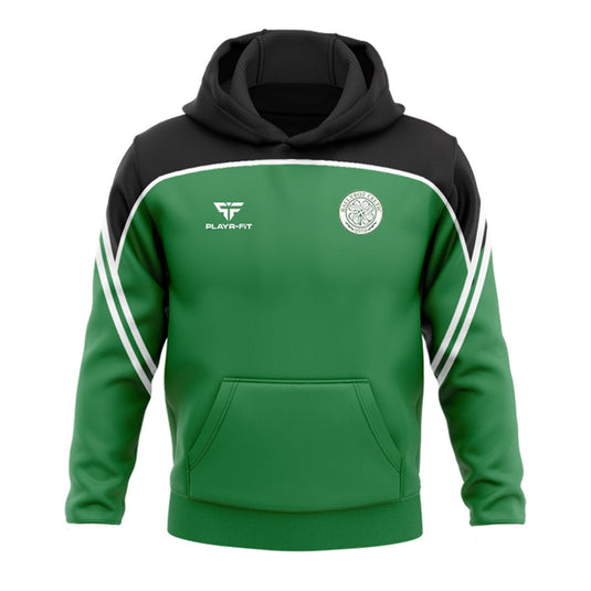Ballybot Celtic FC Hoodie Momentum (Green/Black/White) - Adults