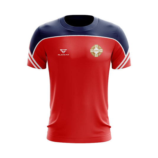 Urhan GAC Cork T-Shirt Momentum Red/Navy/White - Kids