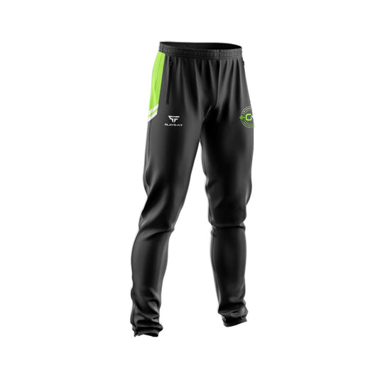 CM Health & Fitness Skinny Pants Momentum Black/Green - Kids