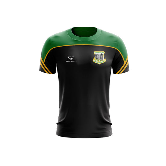 St Josephs GFC Louth T-Shirt Momentum (Black) - Adults