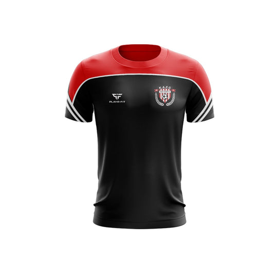 Keady Academy FC T-Shirt Momentum (Black/Red) - Kids