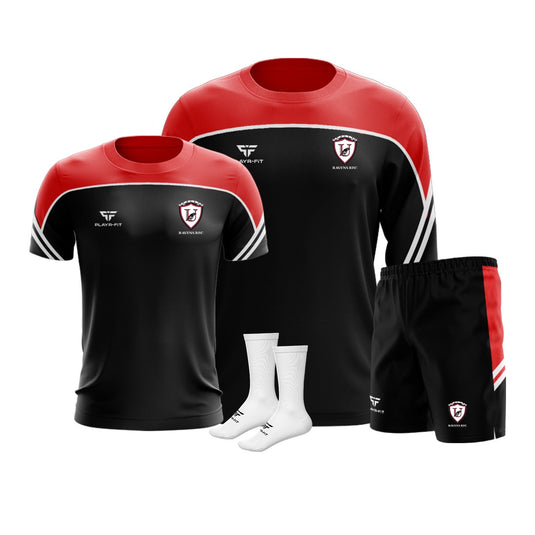 BGF Ravens RFC Momentum Pack (Crewneck Momentum, T-Shirt Momentum, Leisure Shorts Momentum, Mid Socks Momentum) - Adults