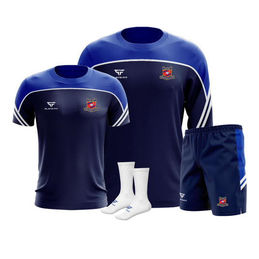 Neptune Basketball Momentum Pack (Crewneck Momentum, T-Shirt Momentum, Leisure Shorts Momentum, Mid Socks Momentum) - Kids