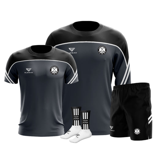St Peters GAC Lurgan Momentum Pack (Crewneck Momentum, T-Shirt Momentum, Leisure Shorts Momentum, Mid Socks Momentum) - Adults