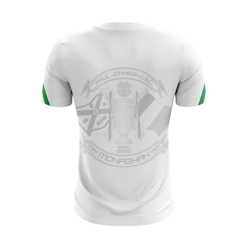 Load image into Gallery viewer, Monaghan CSC Jersey Custom White/Green - Kids
