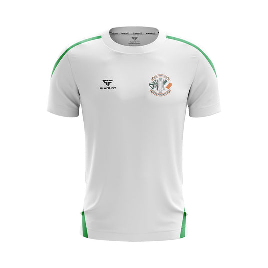 Monaghan CSC Jersey Custom White/Green - Adults