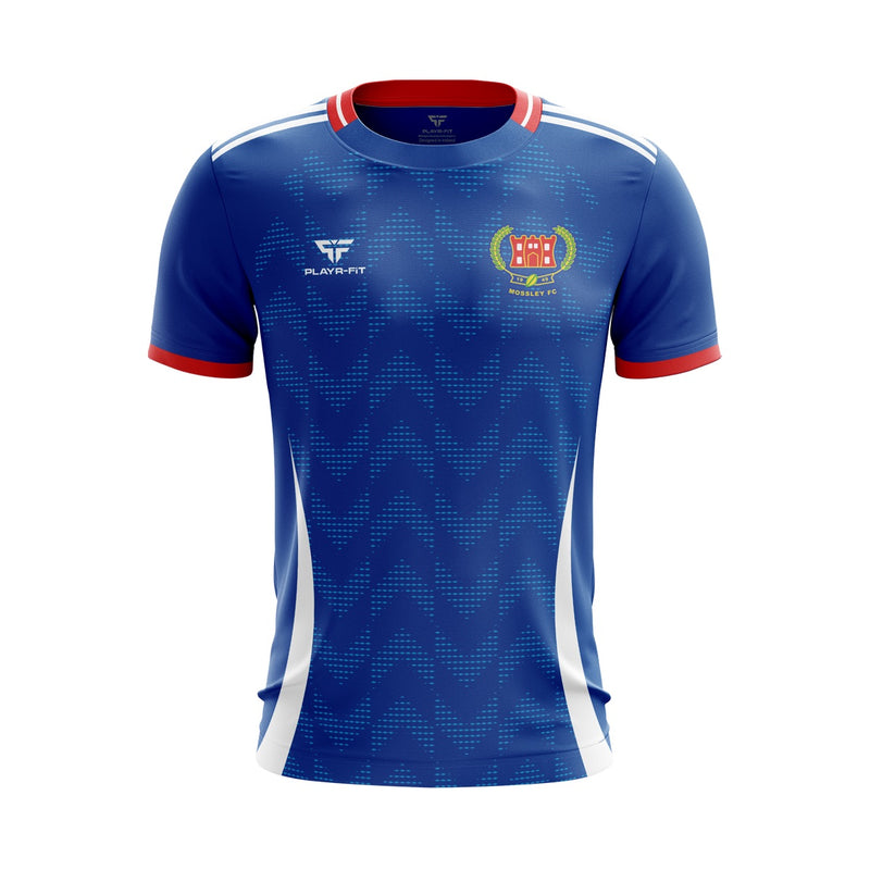 Load image into Gallery viewer, Mossley FC Home Jersey Blue - Kids
