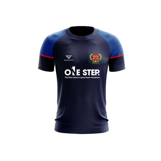 Mossley FC T-Shirt Stellar Navy - Adults