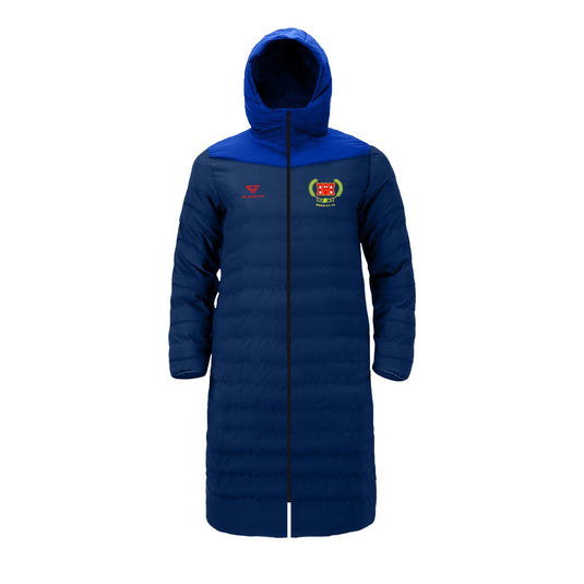 Mossley FC Long Padded Jacket (Below Knee) - Adults