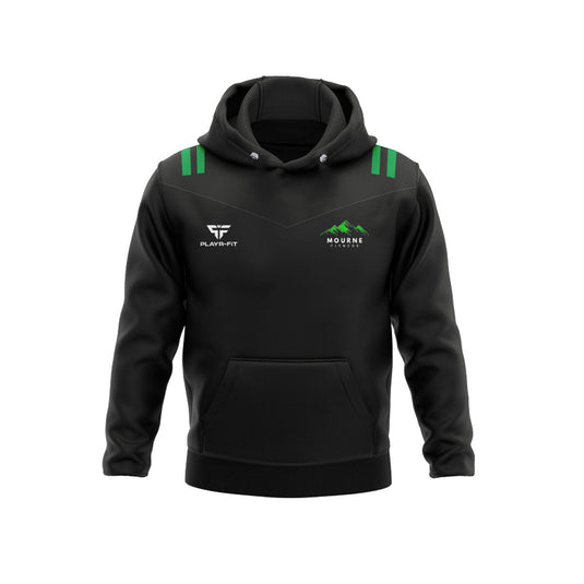 Mourne Fitness Hoodie Tenacity Black - Kids