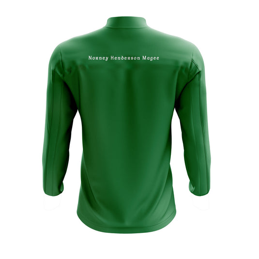 Norney Henderson Magee Irish Dancing Midlayer (Full Zip) Dynamic Green  - Adults