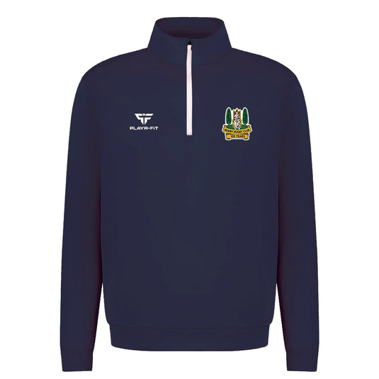 Newry Rugby Club (100 Years) Midlayer (1/4 Zip) Aguila (Navy) - Adults
