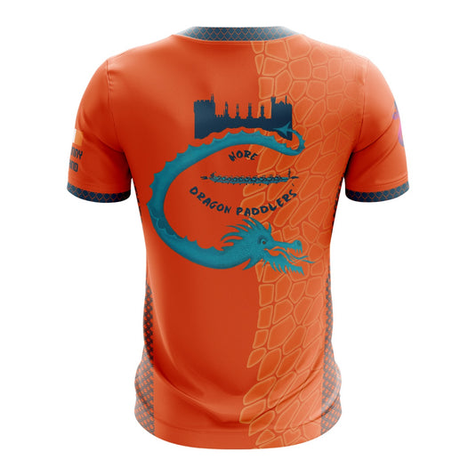 Nore Dragon Paddlers Jersey (Orange) - Adults