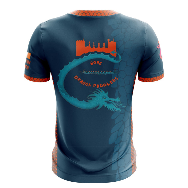 Load image into Gallery viewer, Nore Dragon Paddlers Jersey (Teal) - Adults
