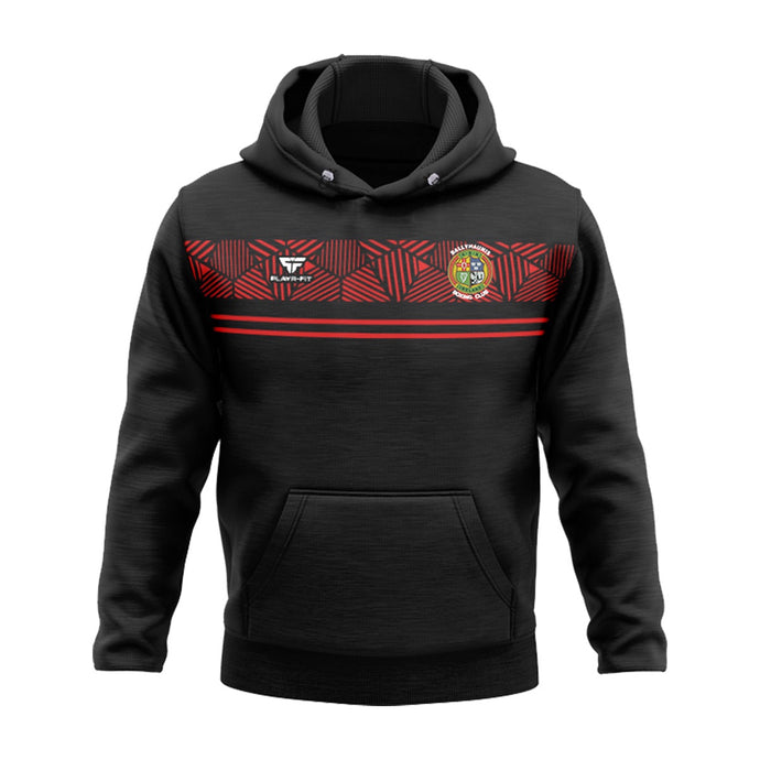 Ballyhaunis Boxing Club Hoodie Optimum (Black/Red) - Adults