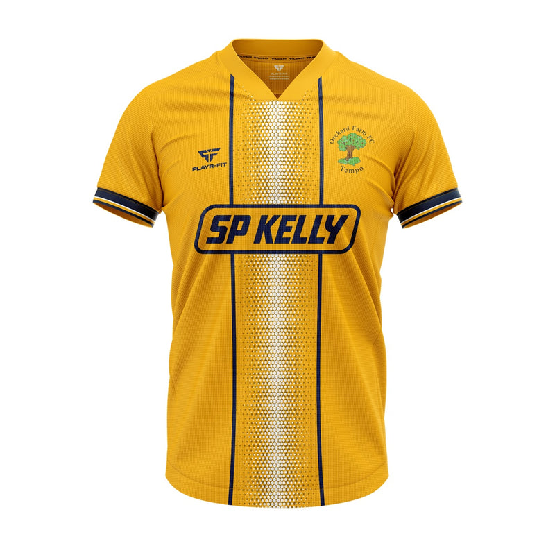 Load image into Gallery viewer, Orchard Farm FC Jersey (Yellow) - Adults
