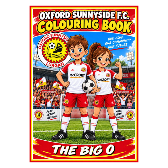 Oxford Sunnyside FC Colouring Book (Stocking Filler)