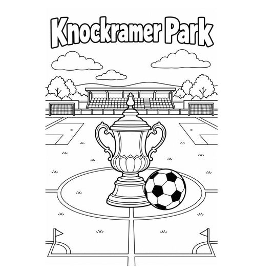 Oxford Sunnyside FC Colouring Book (Stocking Filler)