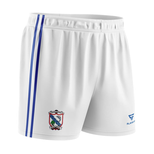 Oylegate Glenbrien GFC Shorts (Cut & Sew White) - Adults