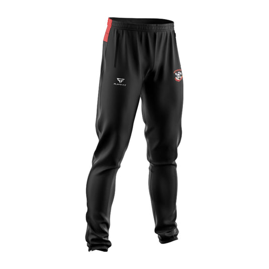 Glaslough Villa FC Skinny Pants Vigour (Black/Red) - Kids