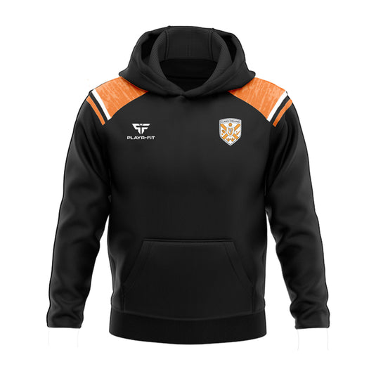Clann Eireann Hoodie Vigour Black/Orange - Adults