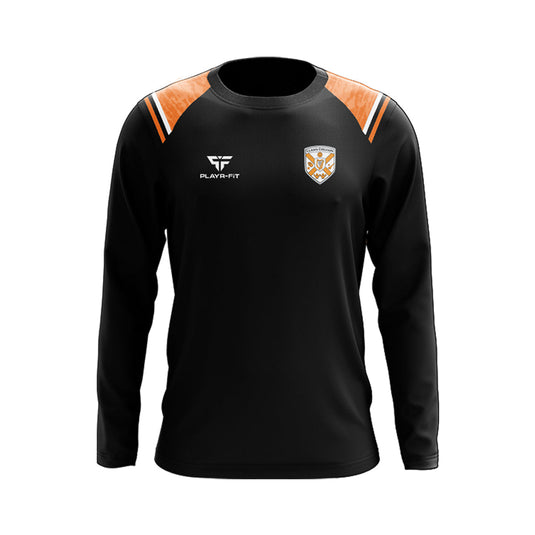 Clann Eireann Crew Neck Vigour Black/Orange - Kids