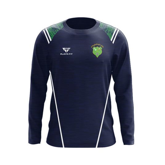 O Raghallaighs GFC Crew Neck Vigour (Navy/Green/White) - Kids