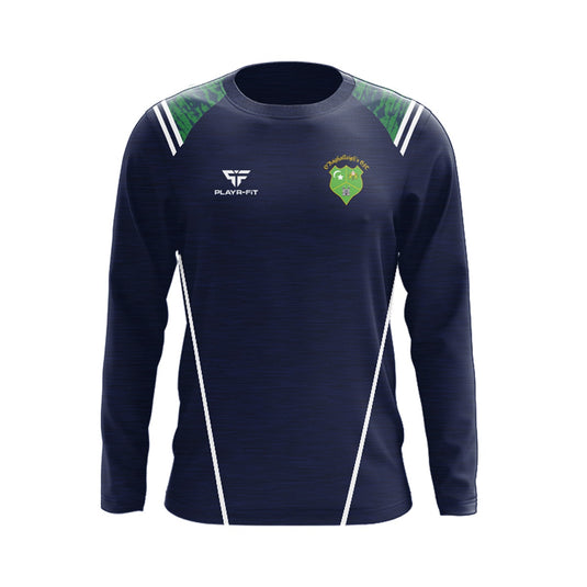 O Raghallaighs GFC Crew Neck Vigour (Navy/Green/White) - Kids