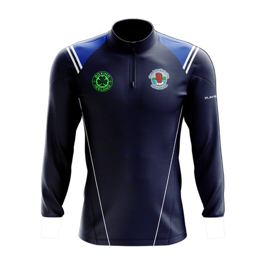 Connemara ABC Midlayer (1/4 Zip) Vigour (Navy/Blue/White) - Adults