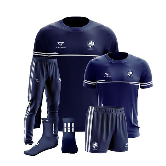 Coláiste Iósaif Dublin Students PE Pack 2 (Crew Neck, T-Shirt, Skinny Pants, Shorts, Mini Socks) - Adults