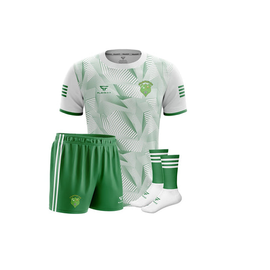 O Raghallaighs GFC Teamwear Pack 2 (Jersey F40 - Green, Sublimated Shorts - Green (Sublimated), Mid Socks) - Kids
