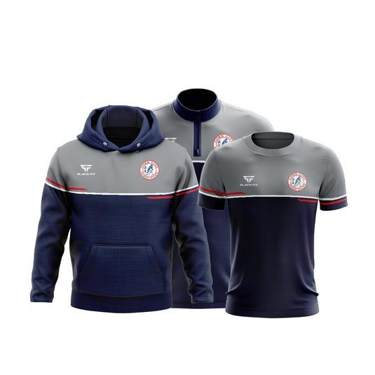 Cork City Judo Coaches Teamwear Pack 6  (Hoodie Courage, 1/4 Zip Midlayer Courage, T-Shirt Courage) - Adults