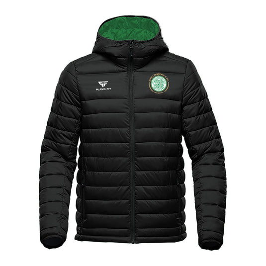John Hughes Celtic Supporters Club Padded Jacket - Adults