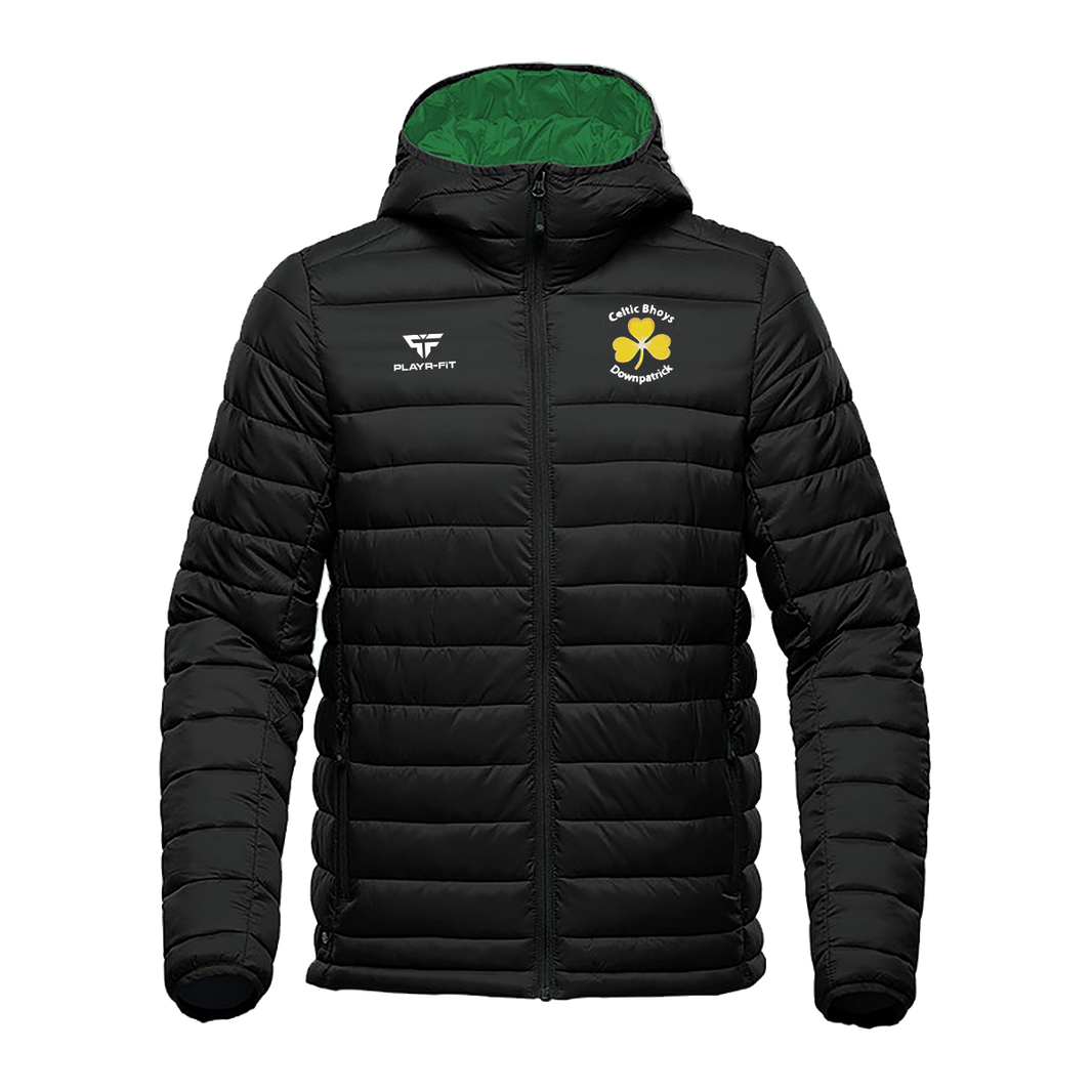Celtic Bhoys Downpatrick Padded Jacket - Adults – PLAYR-FIT Teamwear