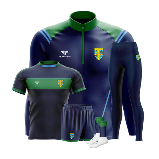 St Laurence O Tooles PS Belleeks Students Pack 2 (Midlayer, Jersey, High Waist Leggings, Shorts, Mid Socks) - Kids