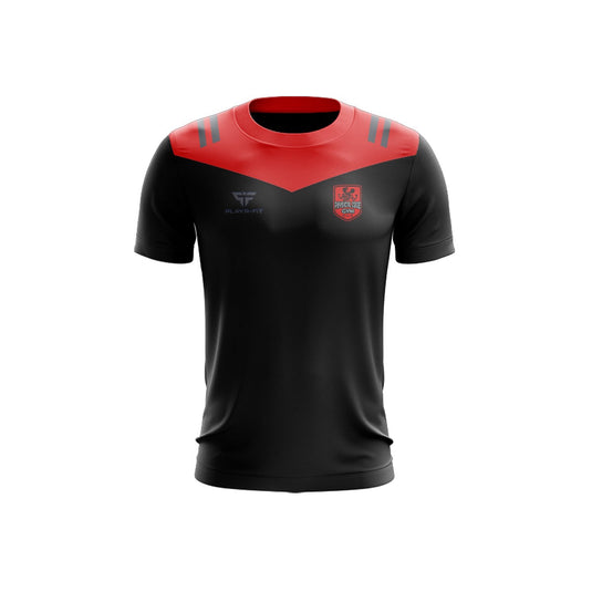 Physical Edge T-Shirt Tenacity Black/Red - Adults
