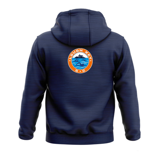 Lough Key Swim Club Hoodie Endure (Navy/Orange) - Adults