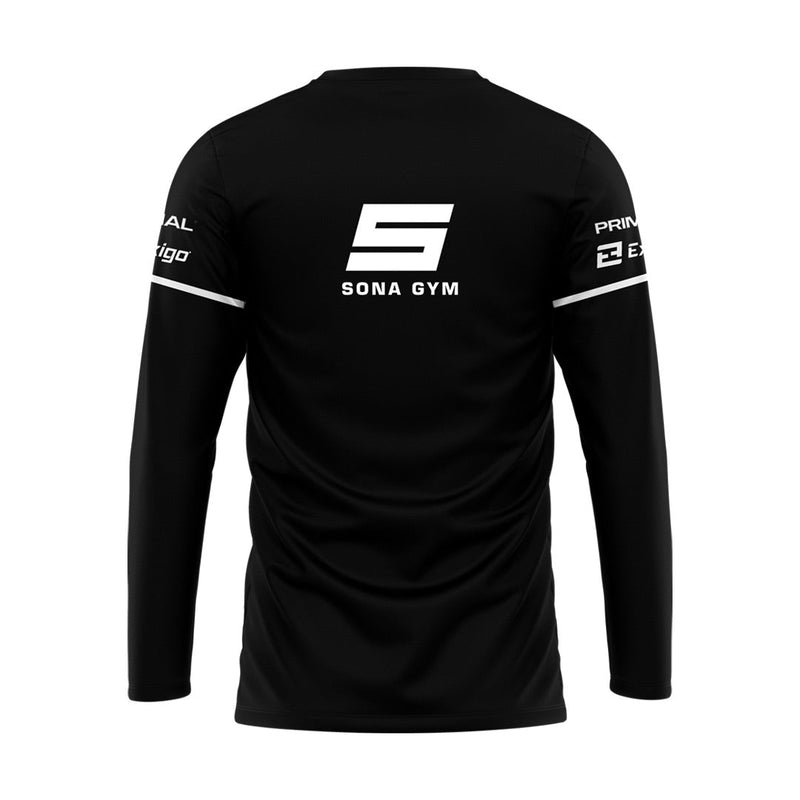 Load image into Gallery viewer, SONA Gym Crew Neck Stellar (Black/White) - Adults
