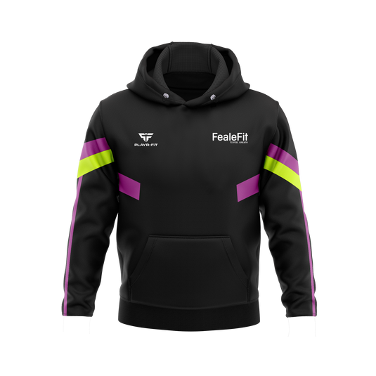 FealeFit Hoodie Retro (Black) - Adults