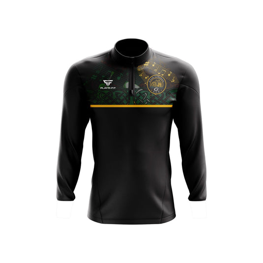 Aughnamullen CCE Midlayer (1/4 Zip) Dynamic Black - Kids