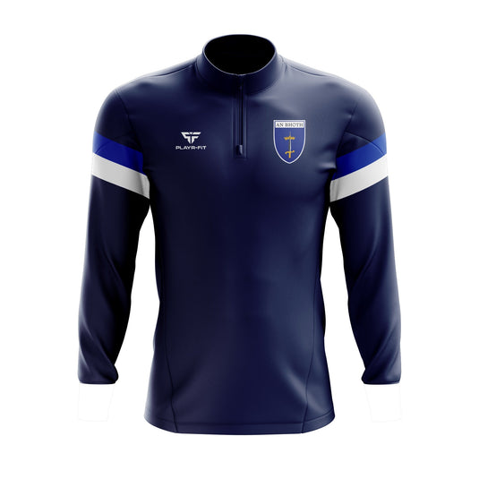 Scotstown GFC Midlayer (1/4 Zip) (Navy/Blue/White) - Adults
