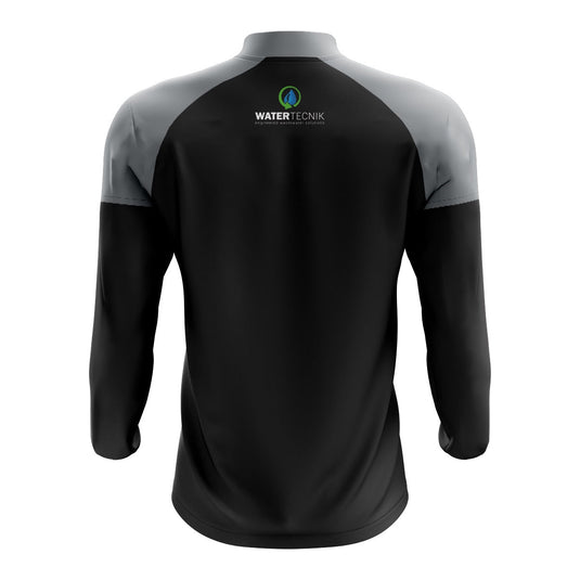 Bessbrook United Midlayer (1/4 Zip) Stellar (Black/Grey) - Adults