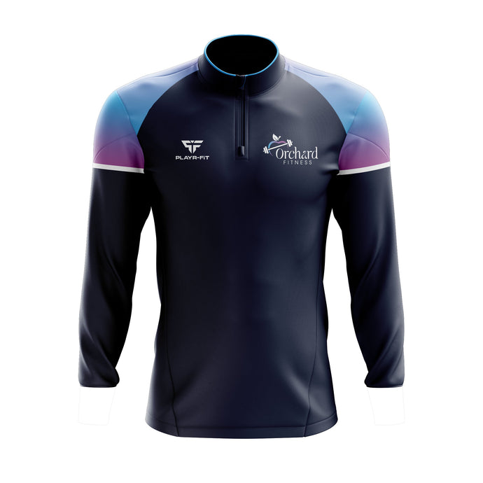 Orchard Fitness Midlayer (1/4 Zip) (Stellar) - Kids