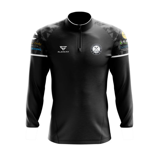 St Peters GAC Lurgan Midlayer (1/4 Zip) Stellar Dads & Lads (Black/Grey) - Kids