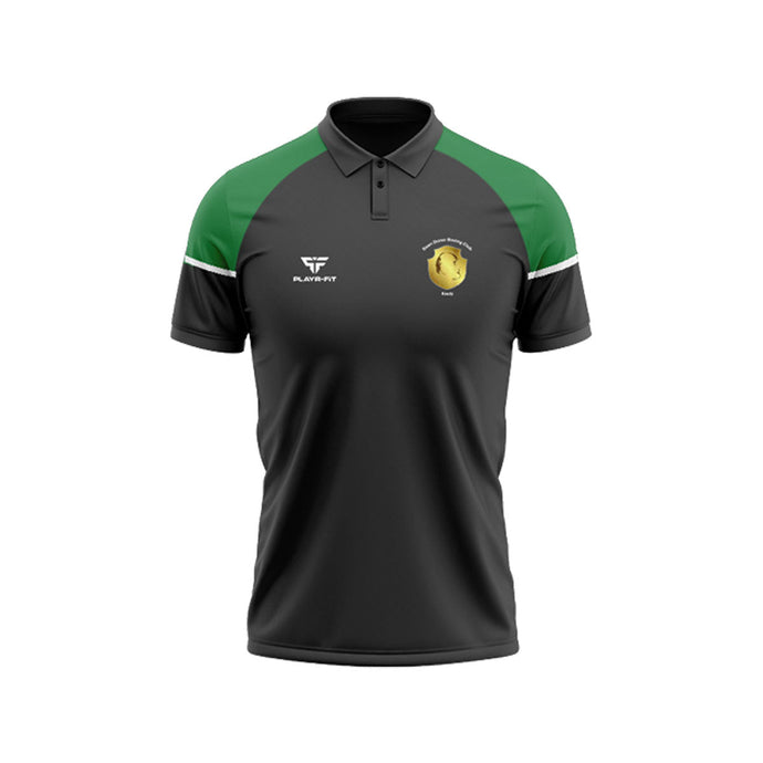 Keady Boxing Club Polo Stellar Black/Green - Adults